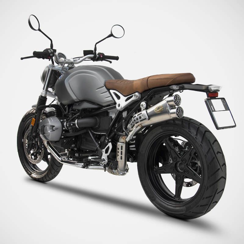 Silencieux High Limited Zard Inox Homologu R Ninet Scrambler