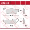 Plaquettes de frein AR multifonction céramique TRW MCB648