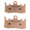 Plaquettes de frein AV métal fritté EBC Brakes FA630HH 2