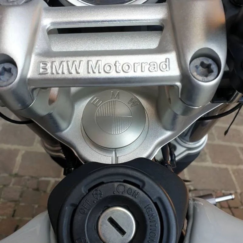 Badge d'écrou de tête de fourche EX Motorcycle BMW R Nine T 11