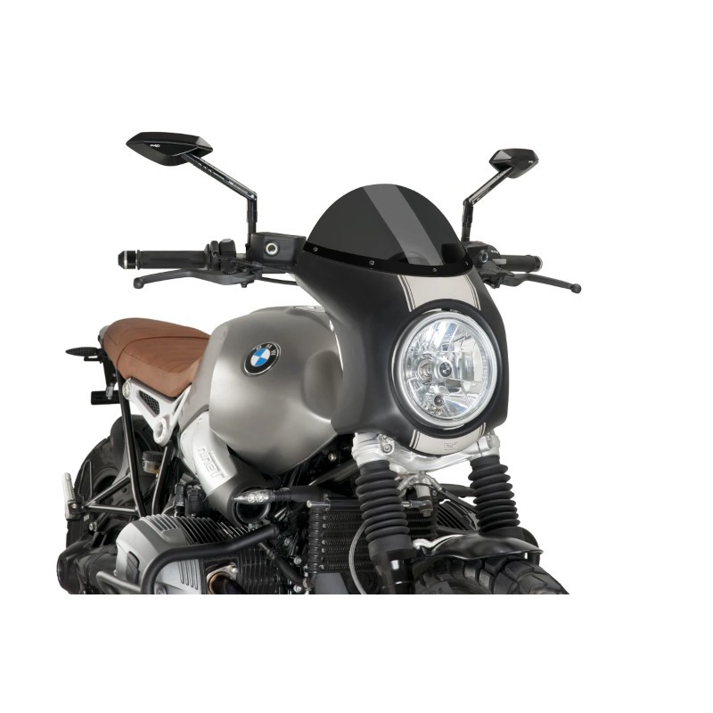 Carénage noir mat PUIG RETRO BMW R NineT Scrambler 1