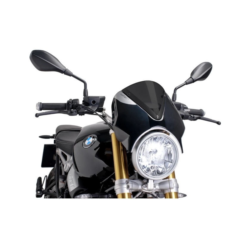 Saute-vent noir PUIG RETROVISION BMW R NineT 2