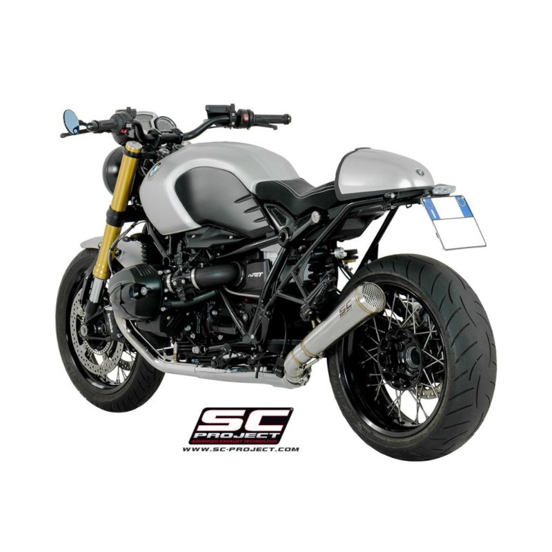 Silencieux Slip-On inox SC PROJECT CONIC 70'S BMW R NineT (jusqu'à 2020) 1