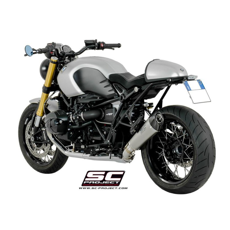 Silencieux Slip-On titane SC PROJECT CONIC BMW R NineT (jusqu'à 2020) 1