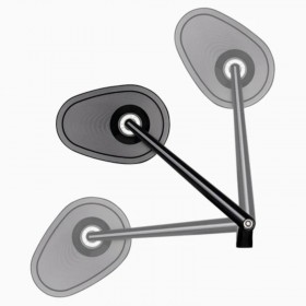 Rétroviseur MOTOGADGET MO.VIEW CLUB 150 FLIP BMW R NineT (à l'unité)