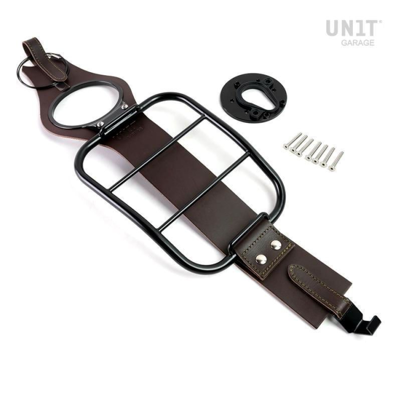 Porte-bagage de réservoir avec ceinture marron Unit Garage