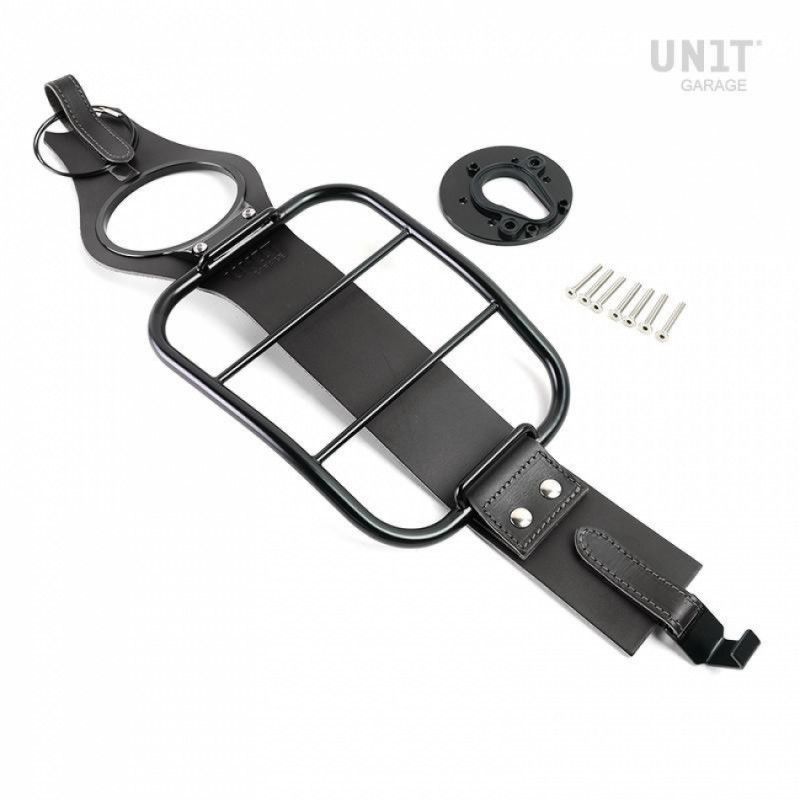 Porte-bagage de réservoir ceinture noire Unit Garage NineT