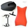 Selle monoposto tissu Orange 1602 Unit Garage pour BMW R NineT