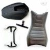 Selle monoposto cuir marron Unit Garage Nine T