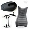 Selle monoposto cuir noir Unit Garage Nine T