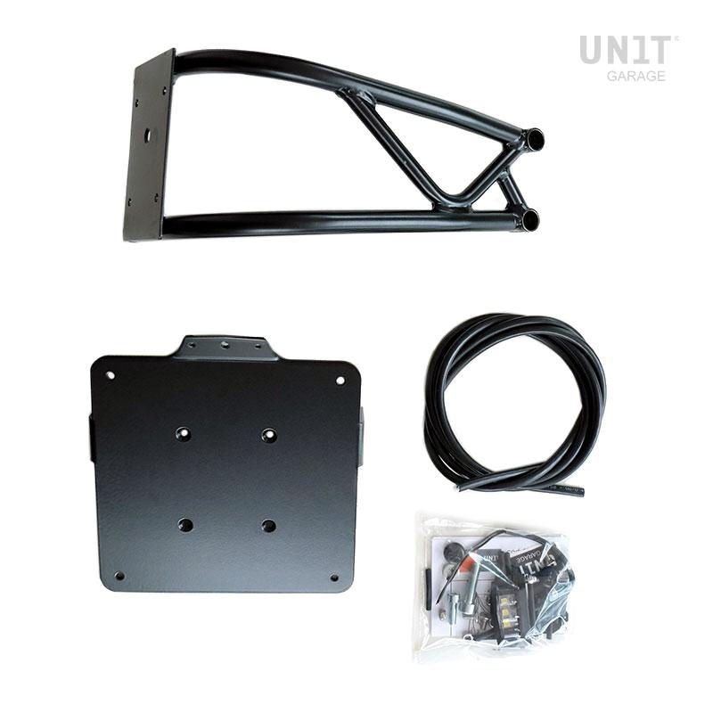 Support de plaque et clignotants déporté Unit Garage 1610 pour BMW R NineT