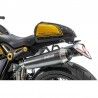 Silencieux SSEC GT slip-on 2 en 2 Carbon Steel pour NineT