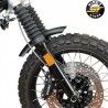 Garde-boue avant Old School bas Noir pour NineT Scrambler et Urban GS Unit Garage 1637BL