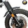 Garde-boue avant Old School bas Noir pour NineT Scrambler et Urban GS Unit Garage 1637BL