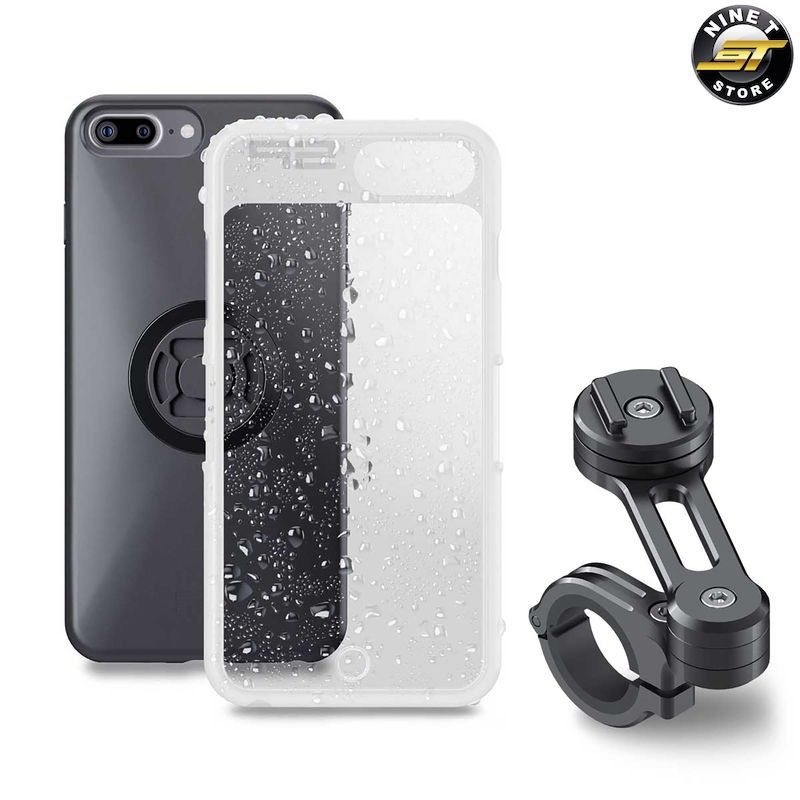 Pack complet Moto Bundle système de support sur rétroviseur pour Iphone 8+ / 7+ / 6S+ / 6S SP