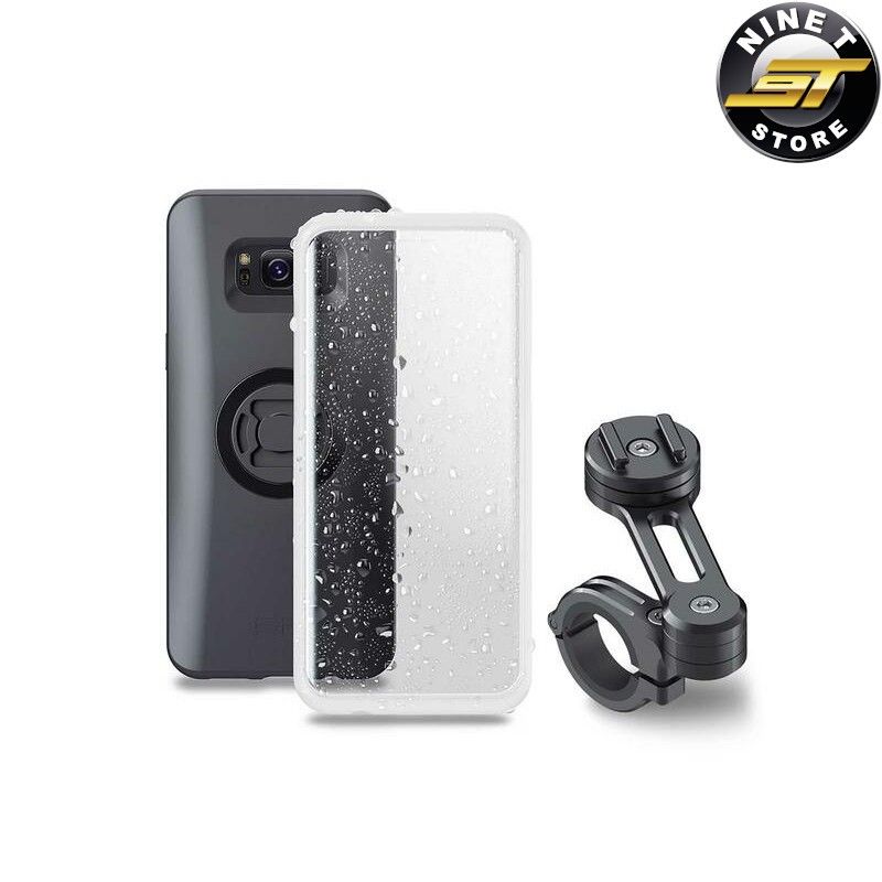 Pack complet Moto Bundle système de support sur guidon pour SAMSUNG S10+ SP Connect BMW NineT