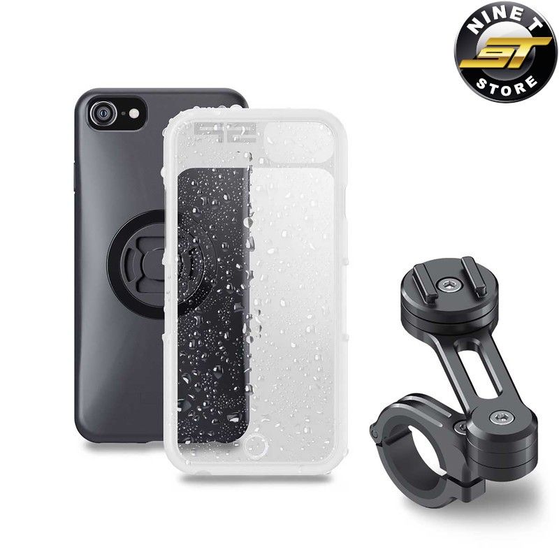 Pack complet Moto Bundle système de support sur guidon pour Iphone 8 / 7 / 6S / 6 SP Connect BMW