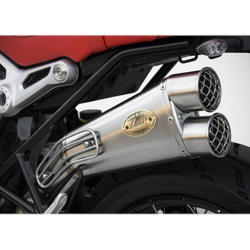 Silencieux High Limited Zard inox homologué BMW R NineT image 1