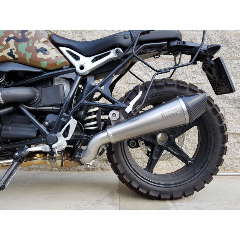 Silencieux Slip-On Evo Inox MASS pour BMW NineT IMAGE 1