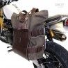 Support de sac avec facade en cuir + cadre droit Unit Garage BMW R Nine T 2