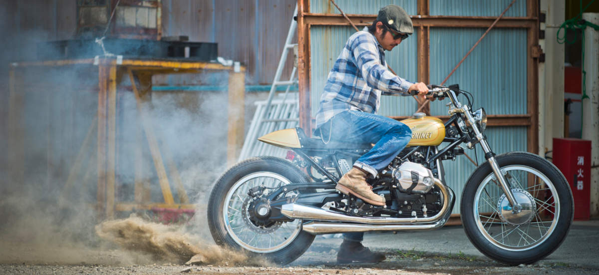 BMW R Nine T Cyclone par Brat Style Japan